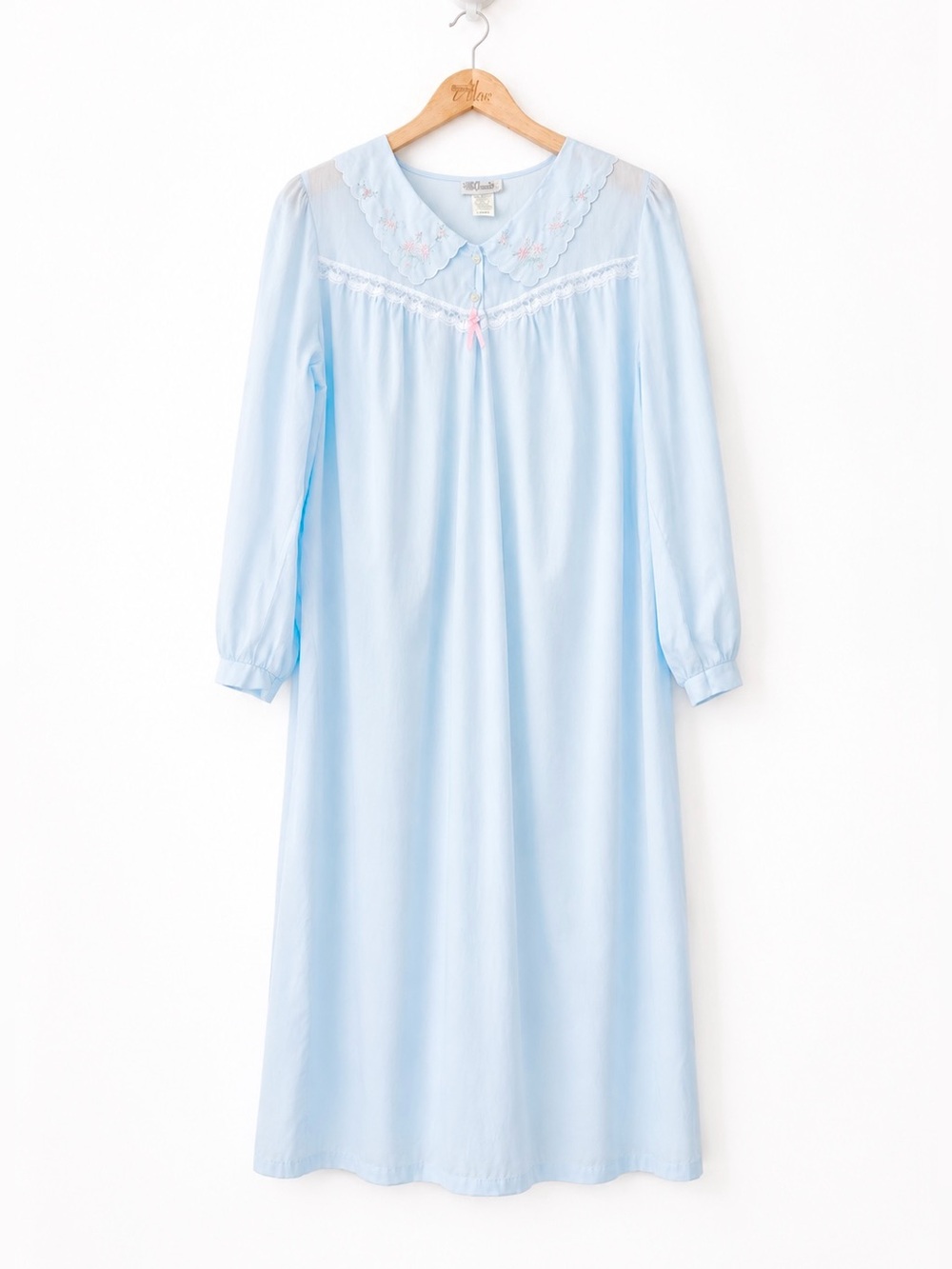 Vintage Character Lace Nightgown Cottagecore - Size L - NWT
